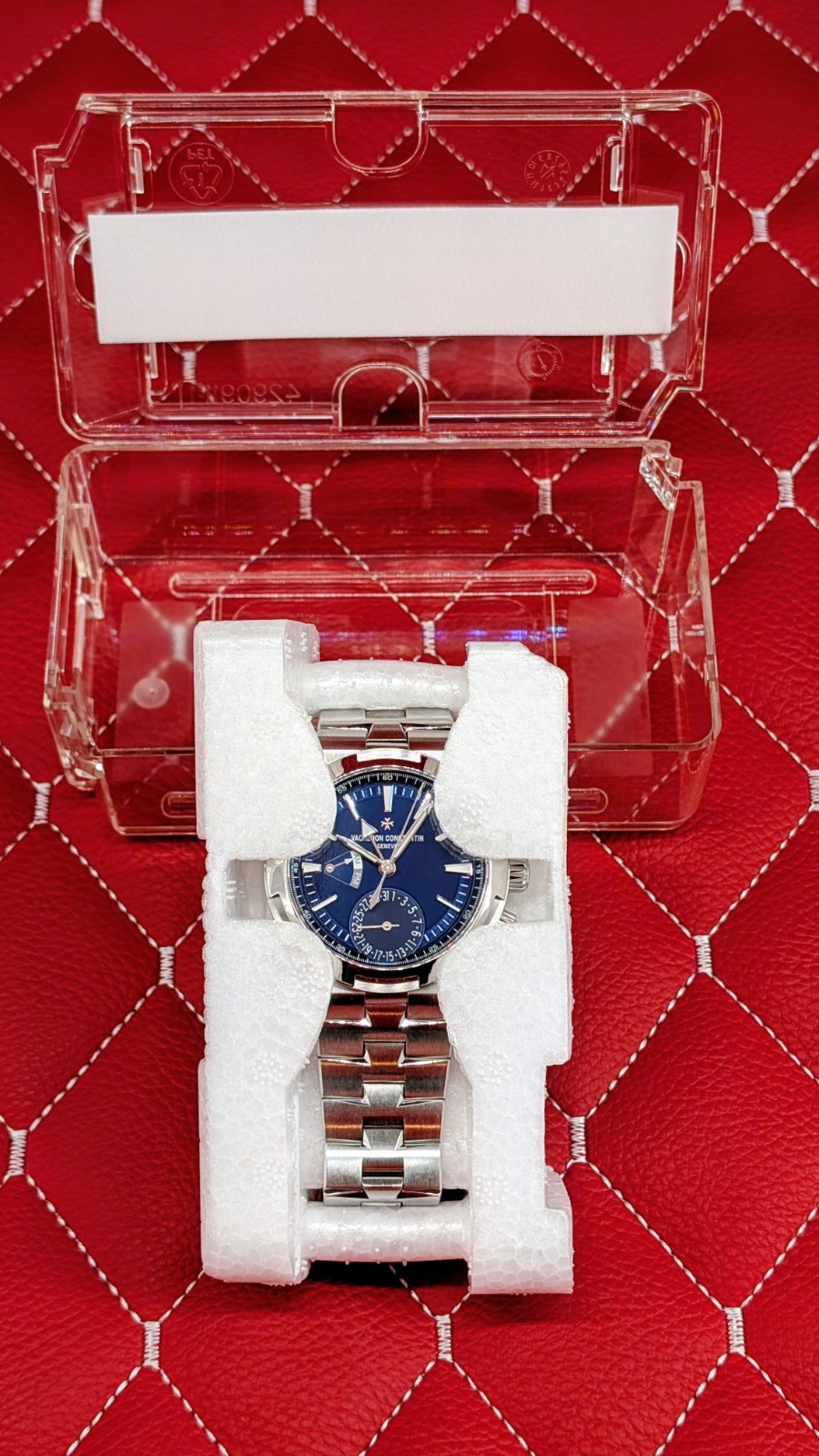 Protective Plastic Watch Coffin Box Service Shipping Storage Similar t Rolex RSC