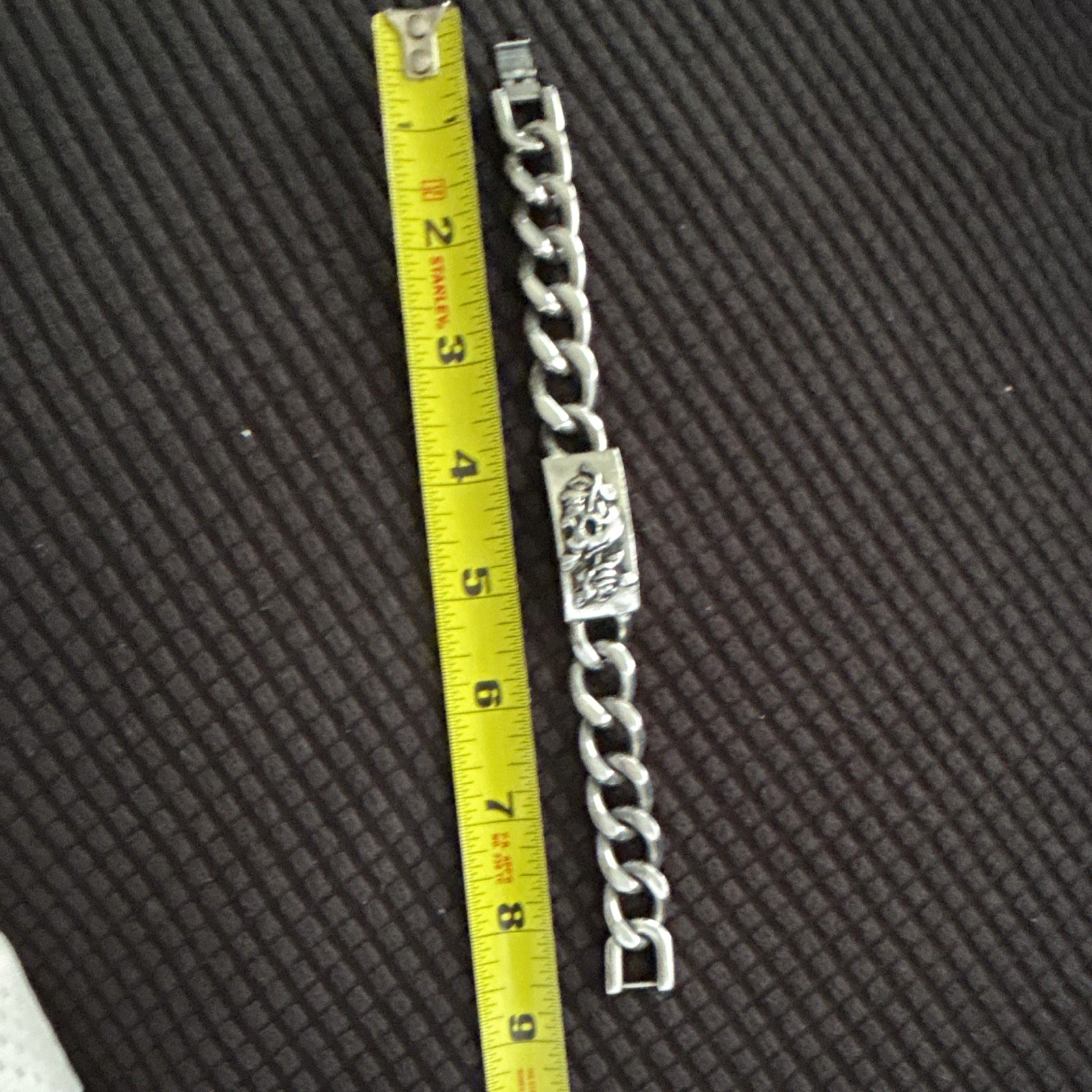 Ed hardy stainless steel men bracelet