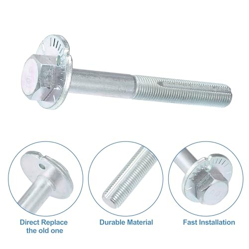 Suspension Arm Alignment Eccentric Adjustment Cam Bolt Camber Screw Fit for