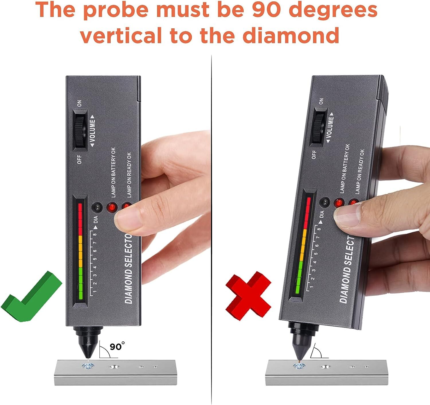 Diamond Selector II Tester & Moissanite Tester Gemstone Jewelry Electronic Tool