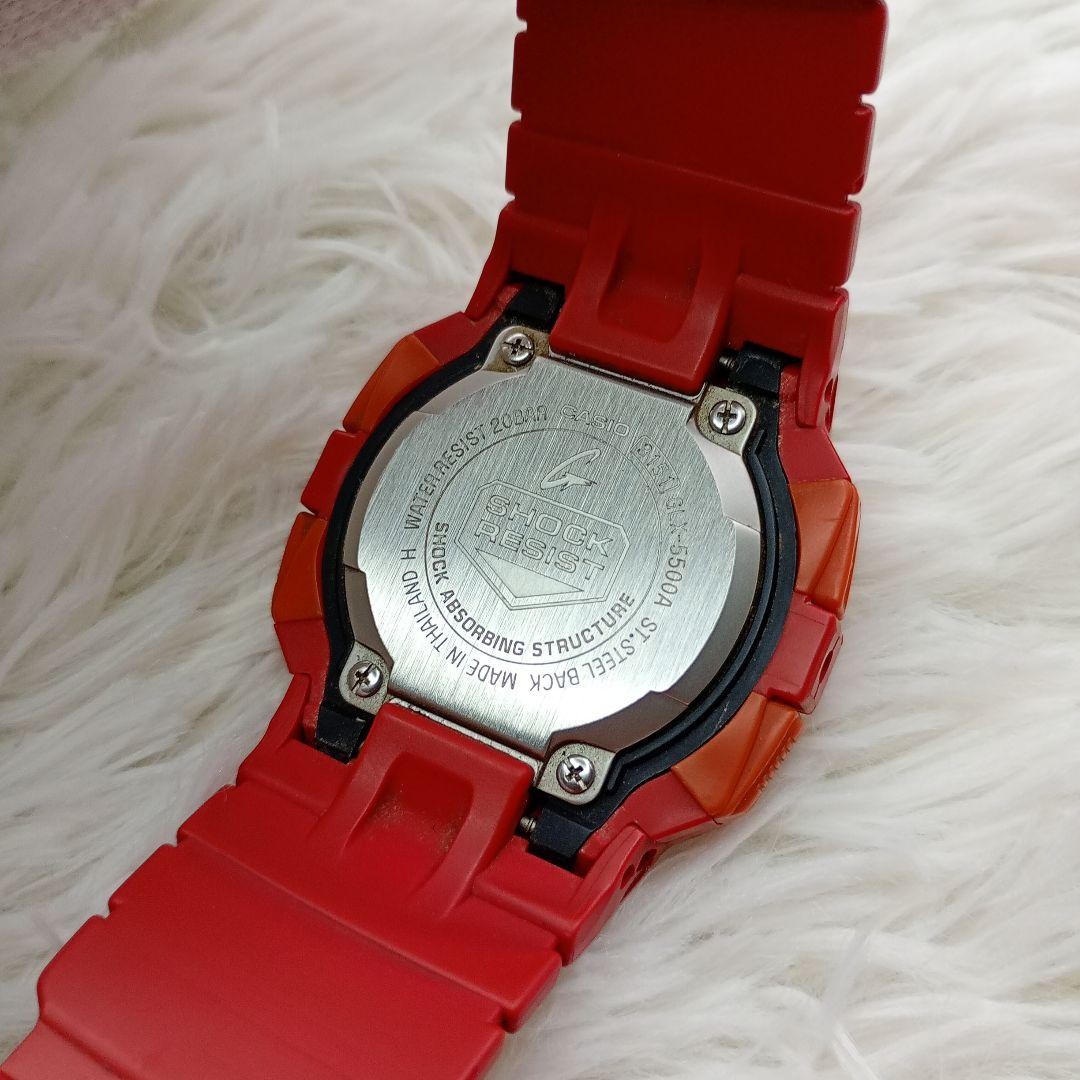 Casio G-SHOCK GLX-5500A Red Digital Watch