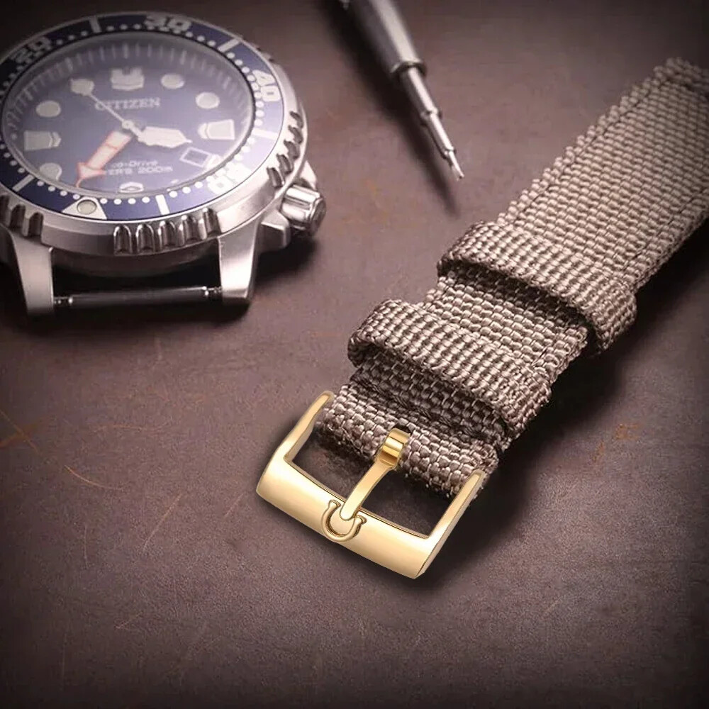 Stainless Steel Watch Buckle – 12/14/16/18/20mm Substitute for Omega Watch Clasp