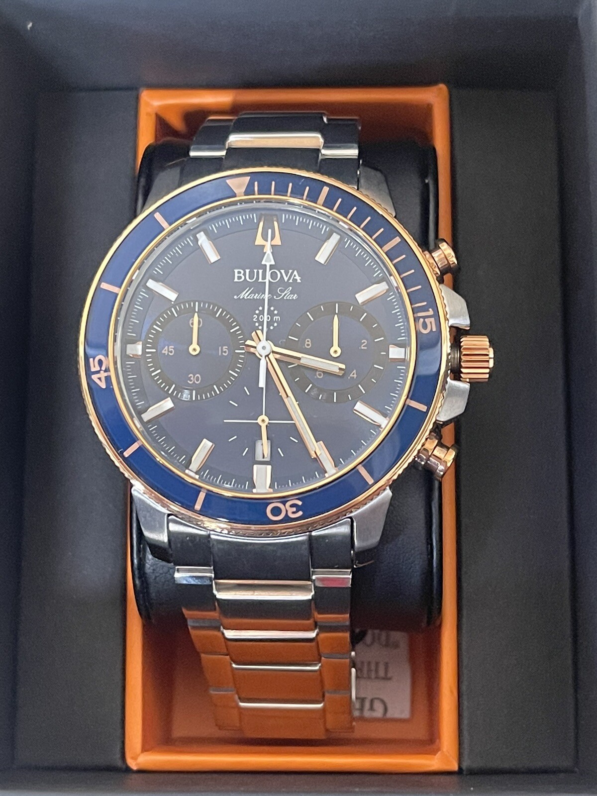 Bulova 98B301 Marine Star Chronograph 45mm