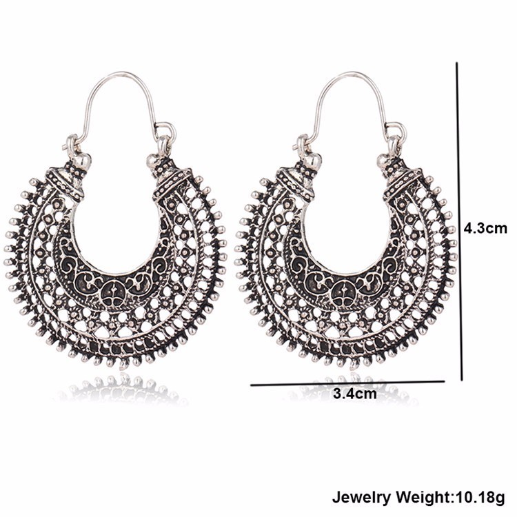 Vintage Silver Dangle Earrings