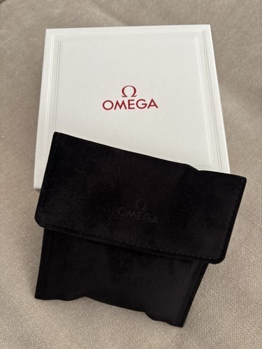 Omega Black Velvet Watch Travel Pouch & Roll Limited Edition