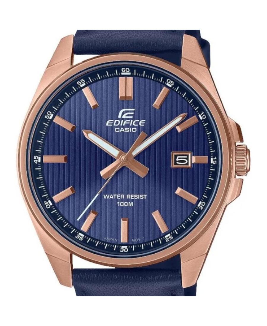 CASIO Men Analog Quartz Casual Watch Classic Dress Blue Dial Waterproof Round Sp