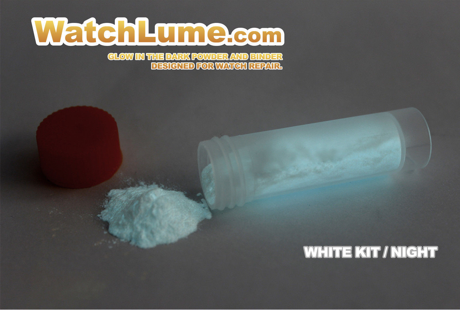 GLOW IN THE DARK WATCH PASTE KIT Stronger than Luminova Lume Dial Restoration