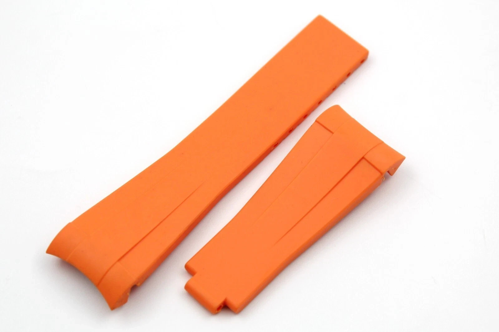 Watch Band Silicone Orange Waterproof 20/16mm Accessories Watch Sport