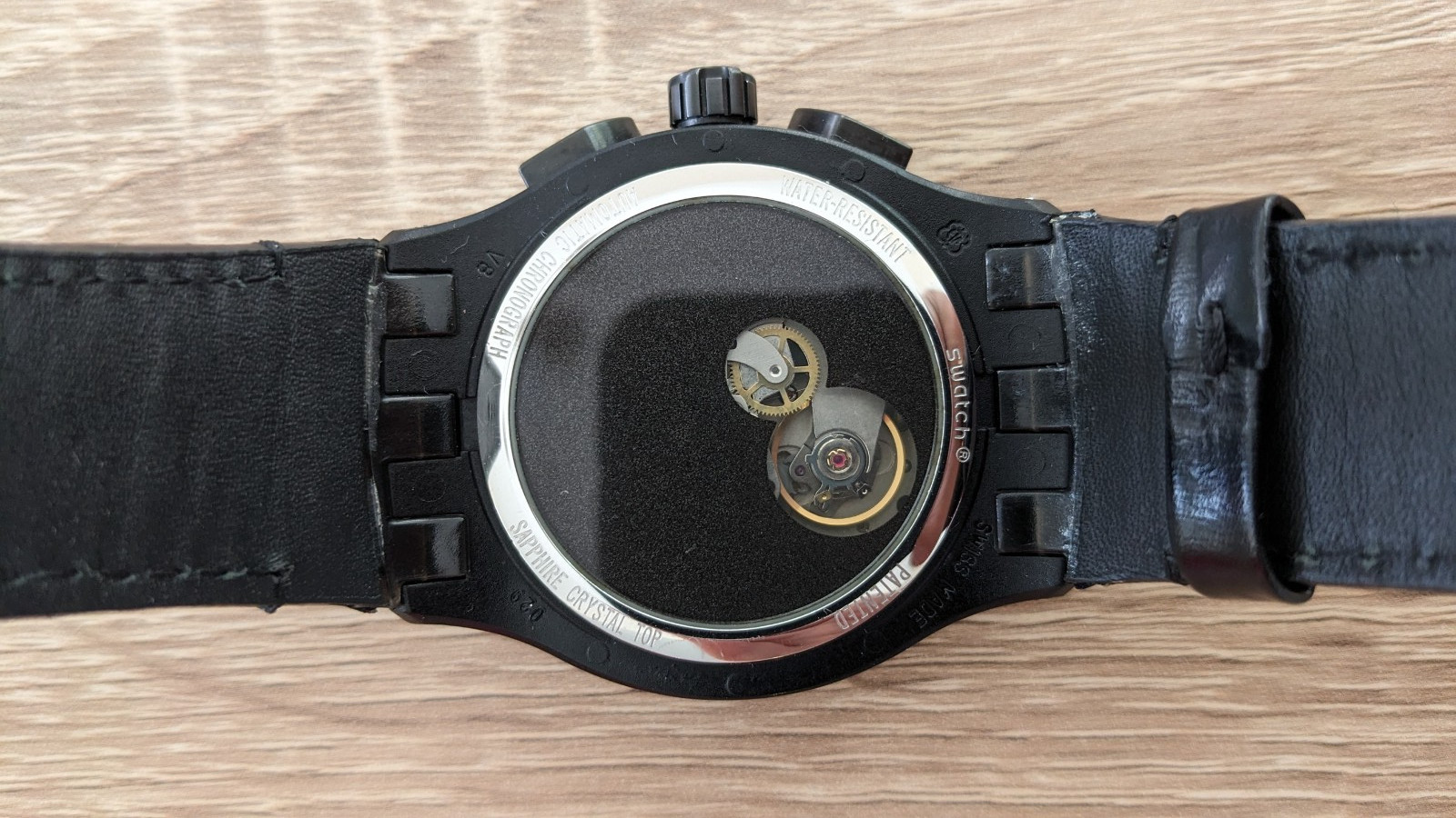 Swatch SVGB402 Automatic Chronograph Swiss Watch