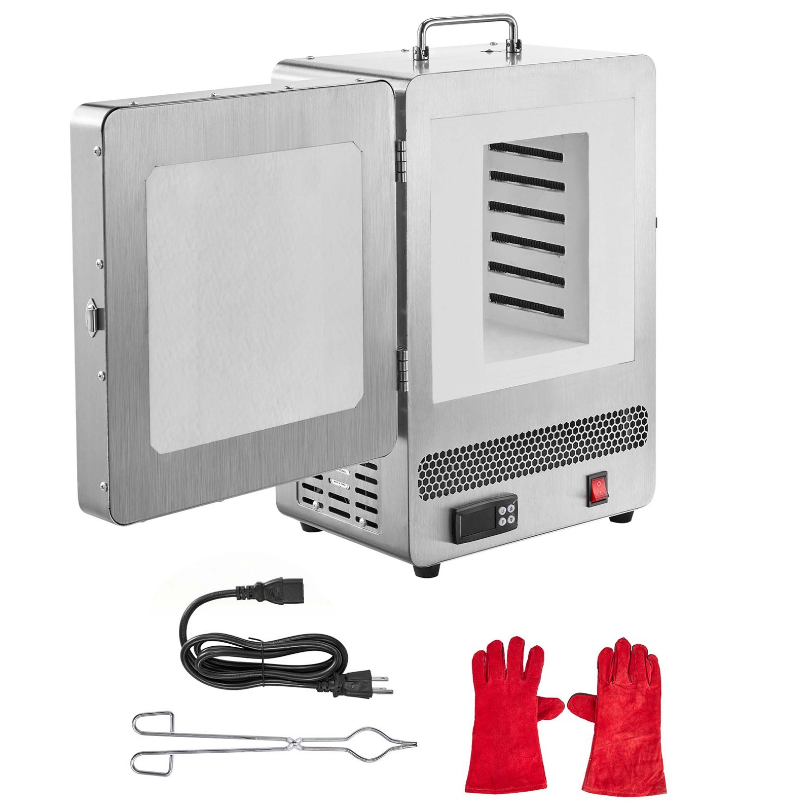 Uimoso Electric Melting Furnace 1650W Kiln with Max Temp 2192℉/1200℃