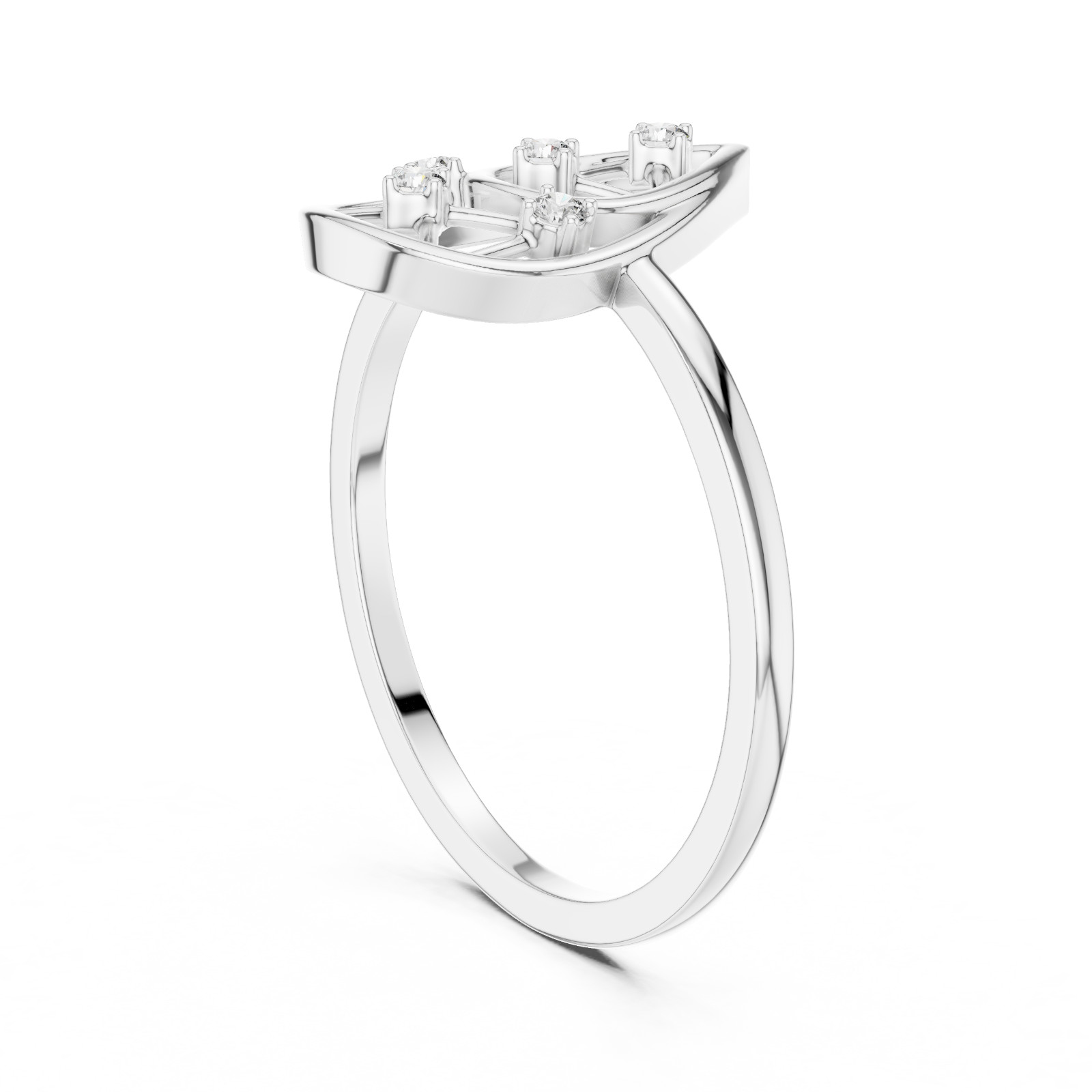 Certified Round Natural Diamond Ring Elegance Precision Jewellery 14k Gold Over