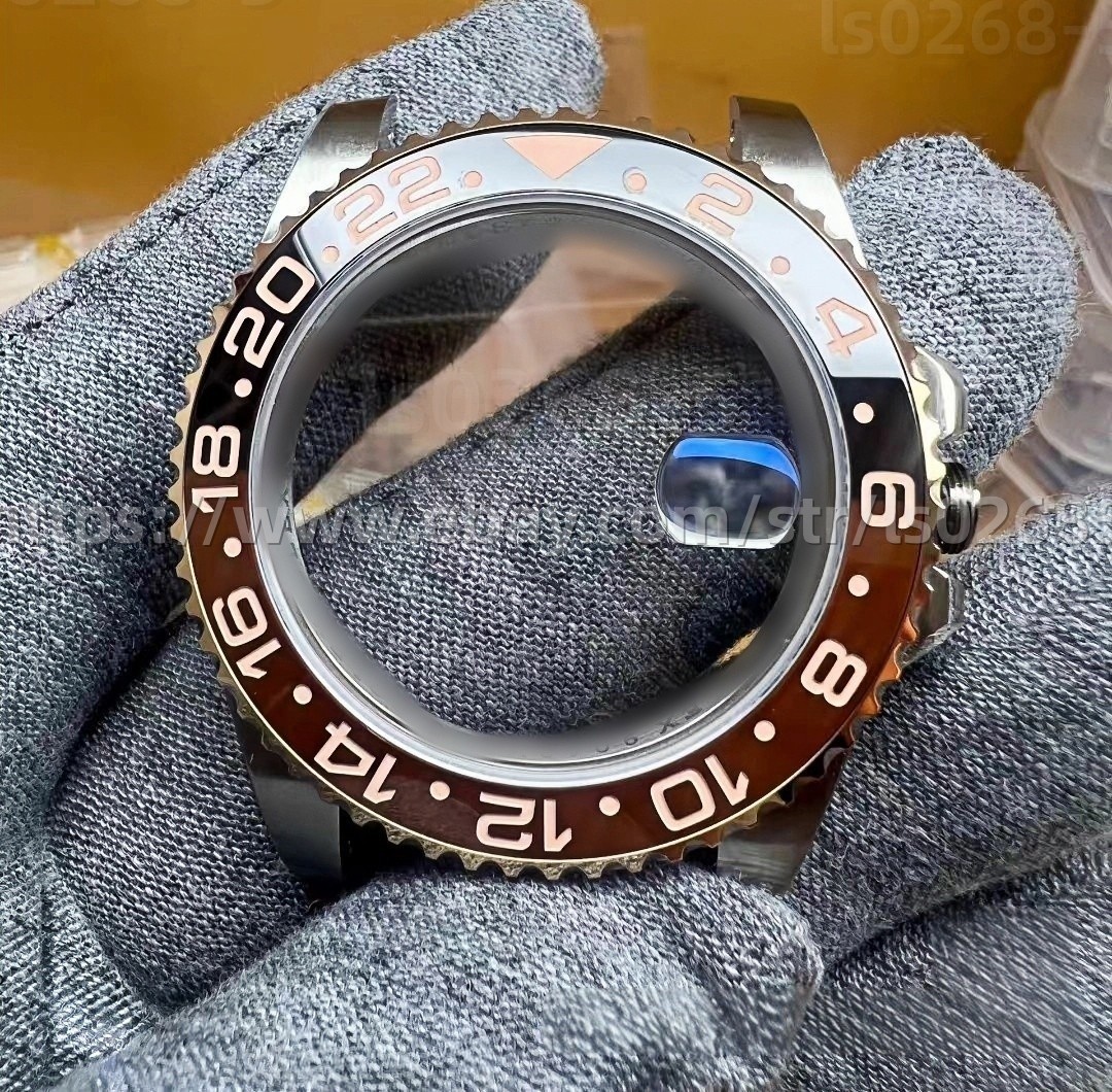 DIY SET for 3285 Movement watch case + dial + hands + Stainless Steel Strap 40mm
