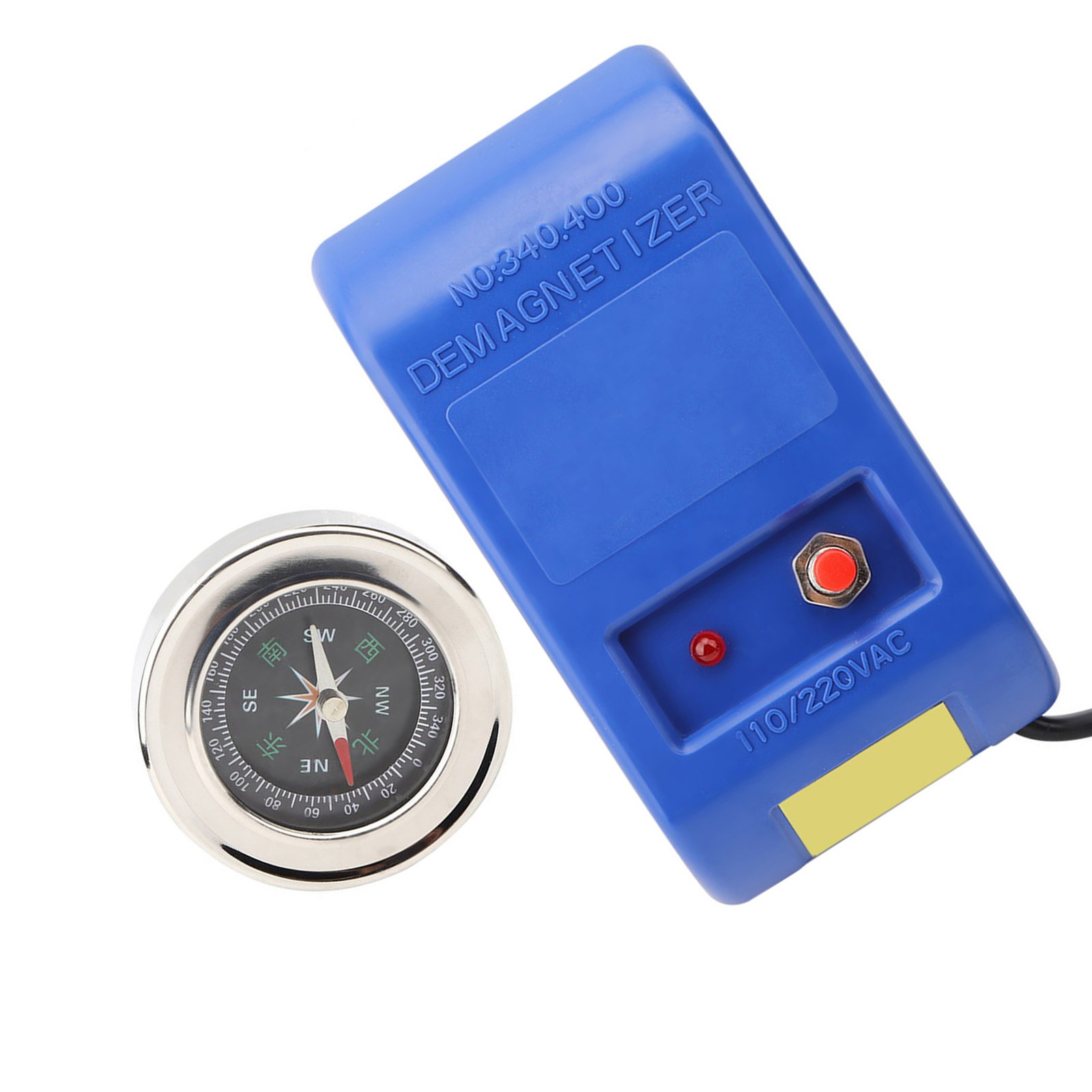 Electrical Demagnetizer Tools Compass Set For Watch Repair Degausser