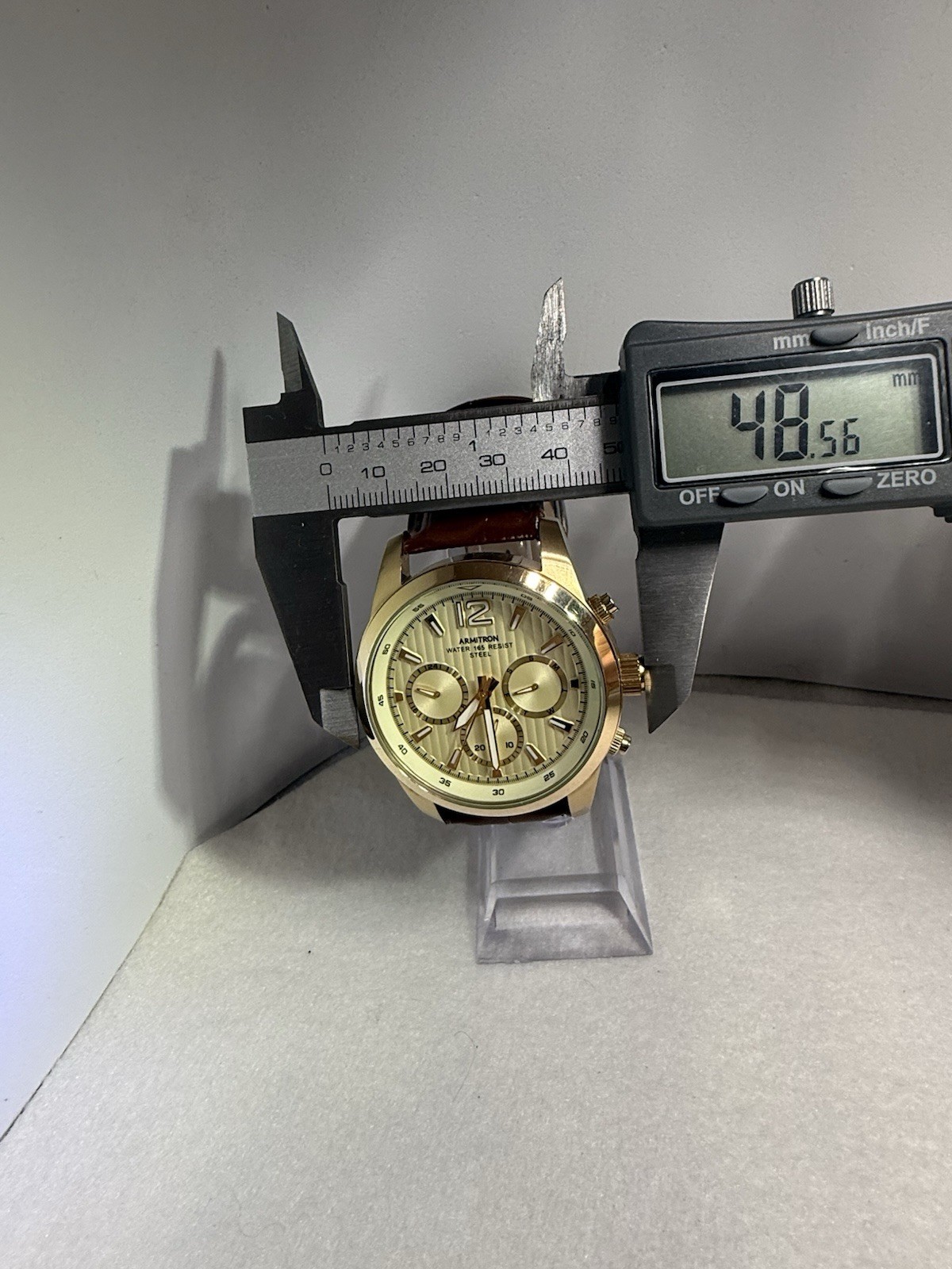Armitron Gold Day/Date – Brand New