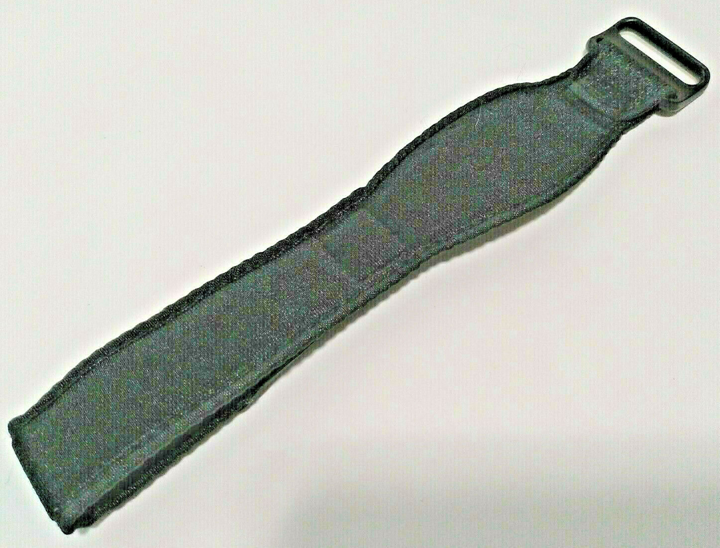 Medium/Large Black 16-20mm Black Nylon Watch Band Fits Ironman Triathlon 30 Lap