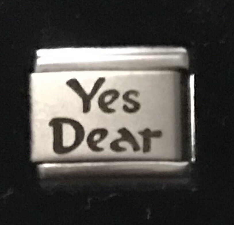 Yes Dear Laser ITALIAN CHARM Link 9MM K2023 J1