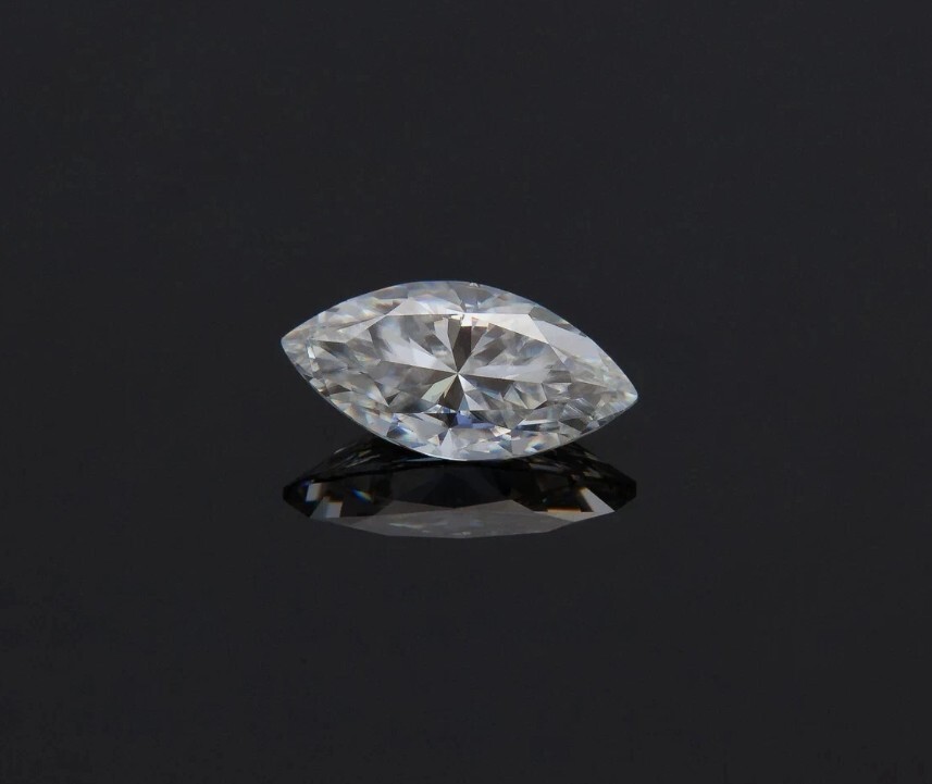 Certified Loose CVD Diamond Marquise Lab Grown 1 Pc D Color 3 x 5 mm IF Clarity