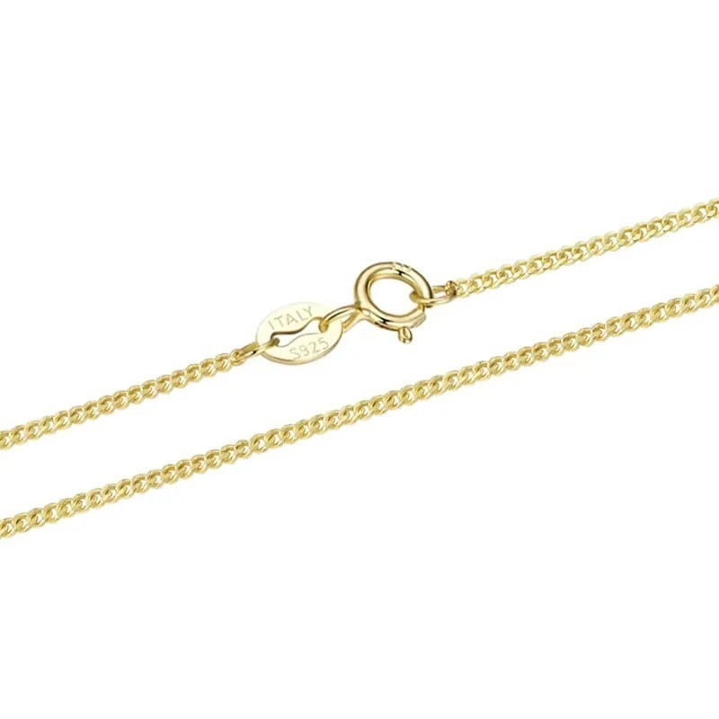 925 Sterling Silver Chain Necklace All Sizes Stamped .925 – Free Shipping USA