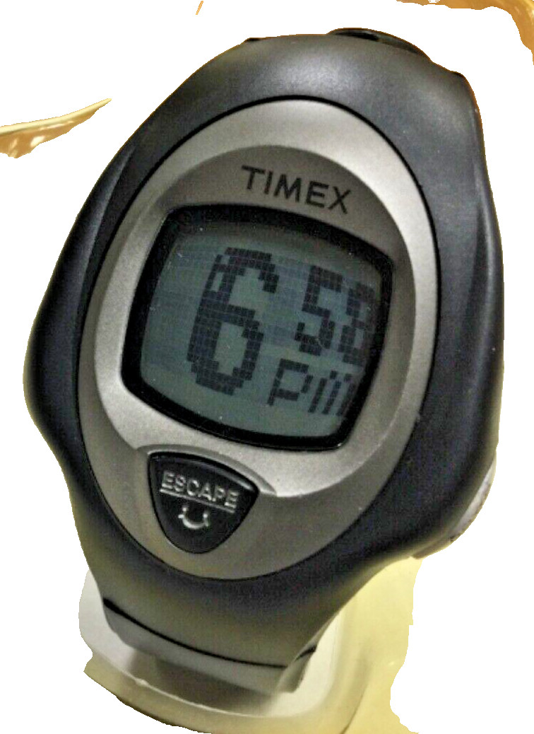 TIMEX WISE GUY INTERACTIVE FUN WATCH, DATABANK,ALARM, TIMER, 30M WATER RESISTANT
