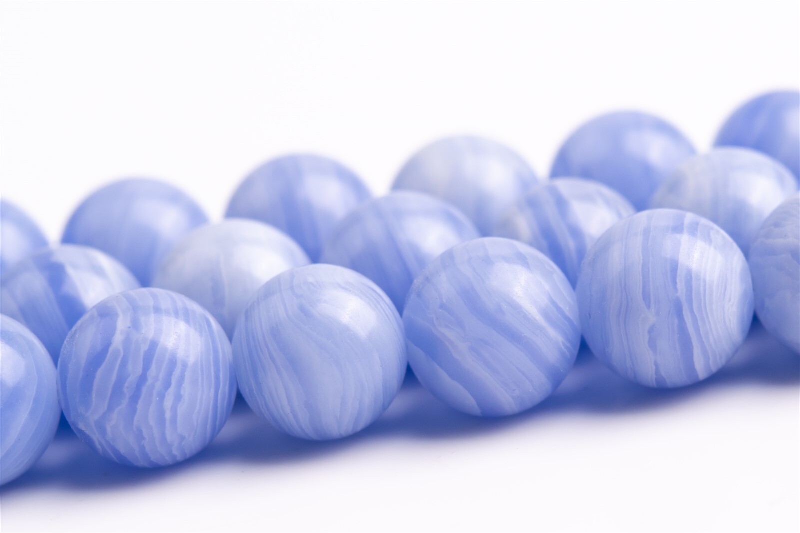Purple Blue Lace Stone Beads Round Loose Beads 6/8/10MM