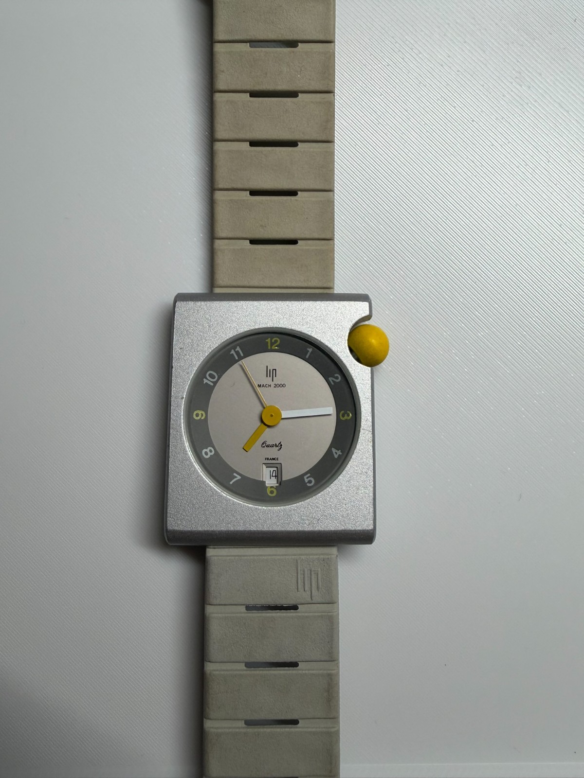 VINTAGE LIP MACH 2000 SQUARE WATCH