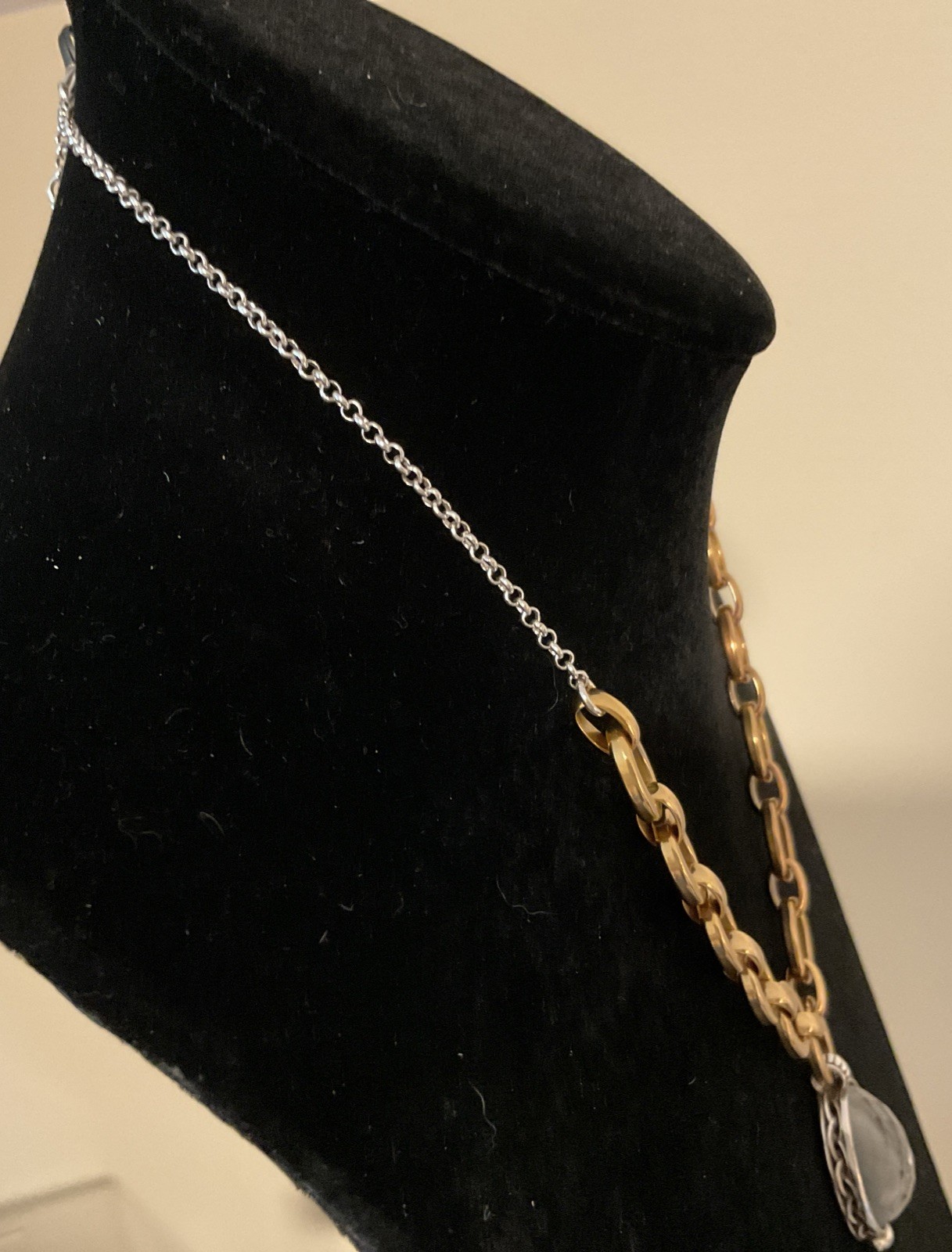 ELEGANT BRIGHTON NWT SOL E LUNA GOLDEN MOON GERMAN GLASS SHORT NECKLACE RP$138
