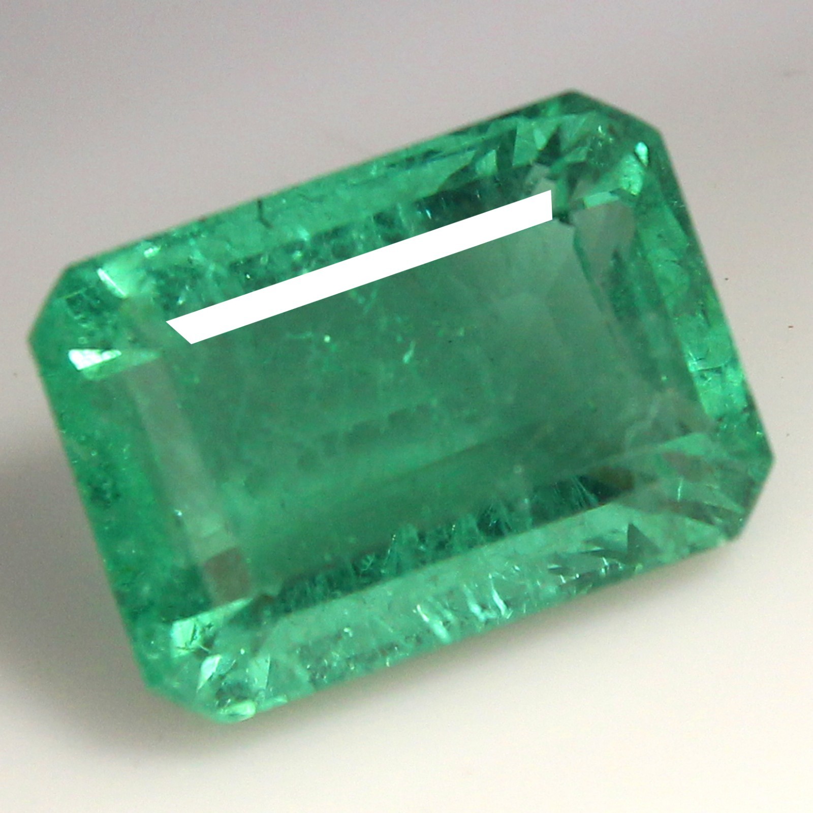 Natural Certified MUZO Colombian Emerald 7×9 MM Emerald Cut Stunning Gemstones