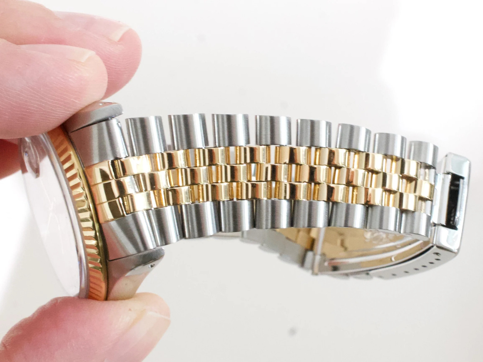 Rolex Datejust 16233 36MM Automatic Serviced Two-Tone 18k Yellow Gold Bezel