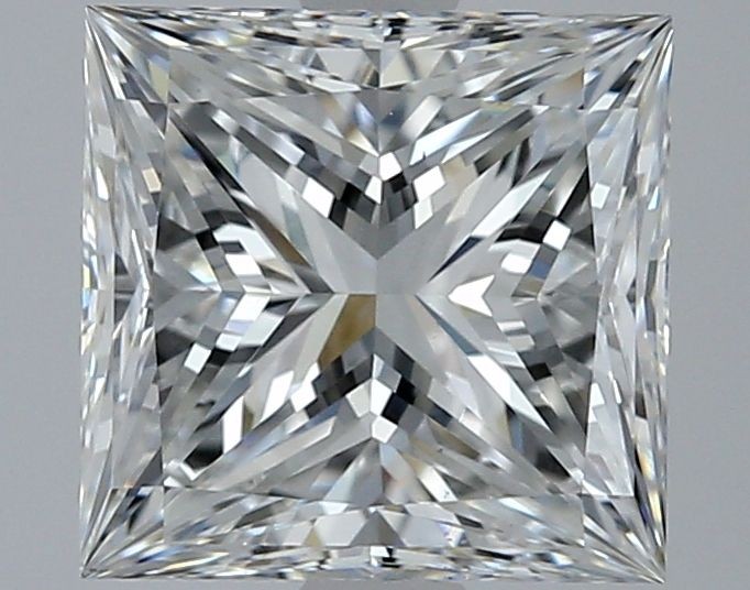 2.49 CT Cert. AGI Princess Cut Natural Mined Diamond Loose E color VS1 clarity