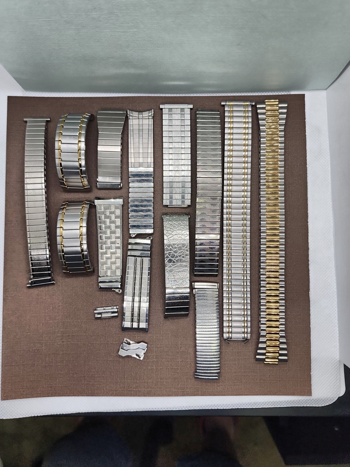 Lot Of Vintage Expansion Watch Band Links Parts Repair Pieces For Men’s Bands