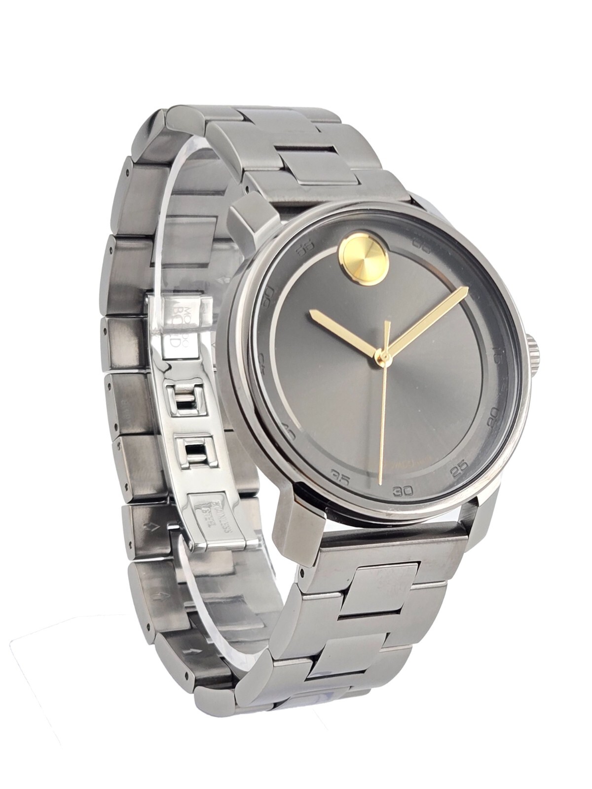 Movado Bold 3600913 Men’s Swiss Stainless Steel Watch – Retail Price $795