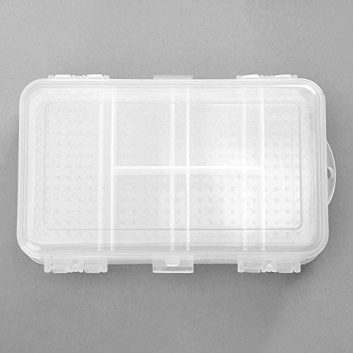 Double Sided Storage Organizer Container with Dividers Jewelry 10-Grid 1-Pack