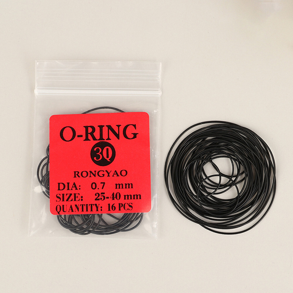 0.7mm Watch O-Ring Waterproof Rubber Cover Gaskets Watchmaker Repair Parts f