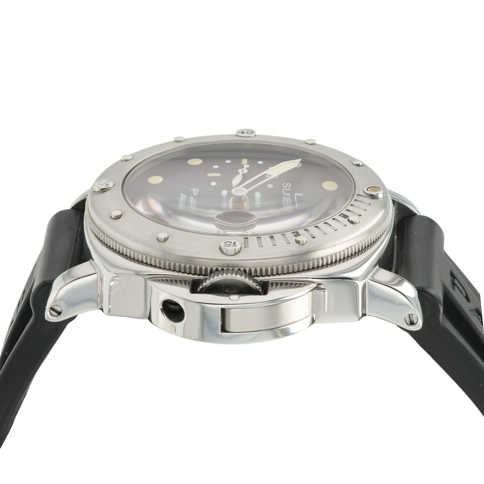 Panerai Luminor Submersible Black Dial 44mm Steel Automatic Mens Watch PAM00024