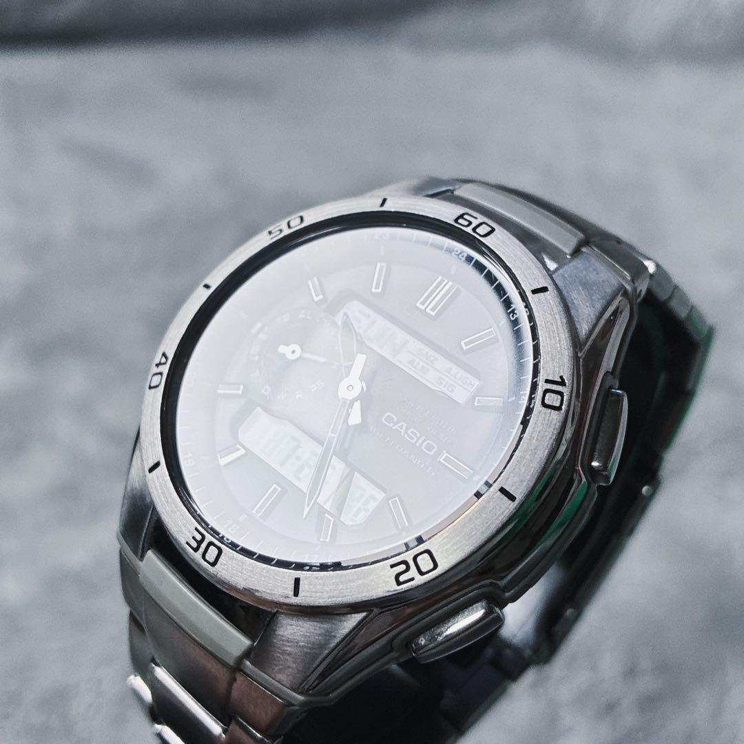Casio Wave Ceptor WVA-M650TD-1AJF Titanium Solar Radio Men’s Watch New JDM