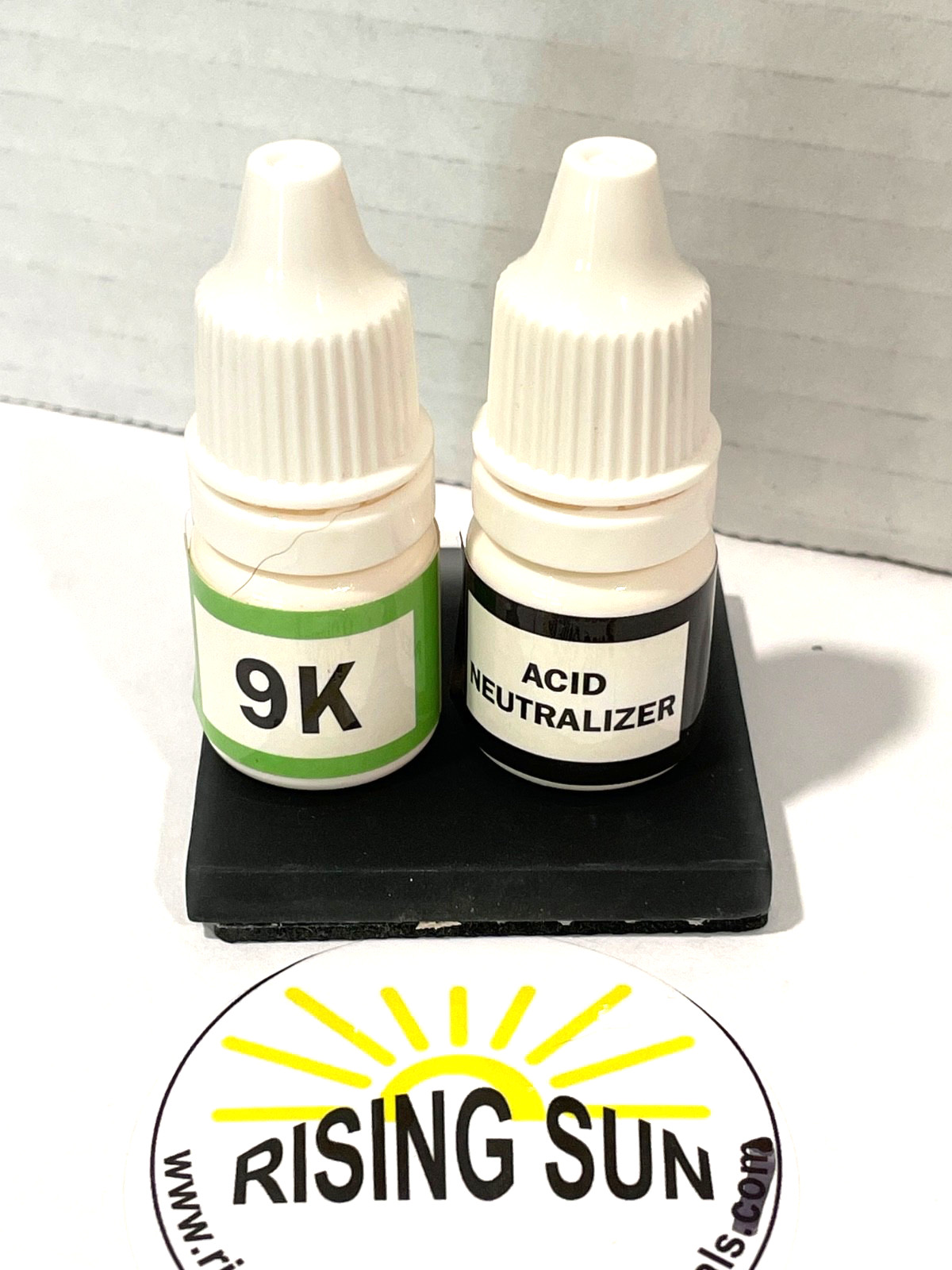 AAA Gold Testing Acid 9K + Gold Test Kit Scratch stone & Neutralizer b