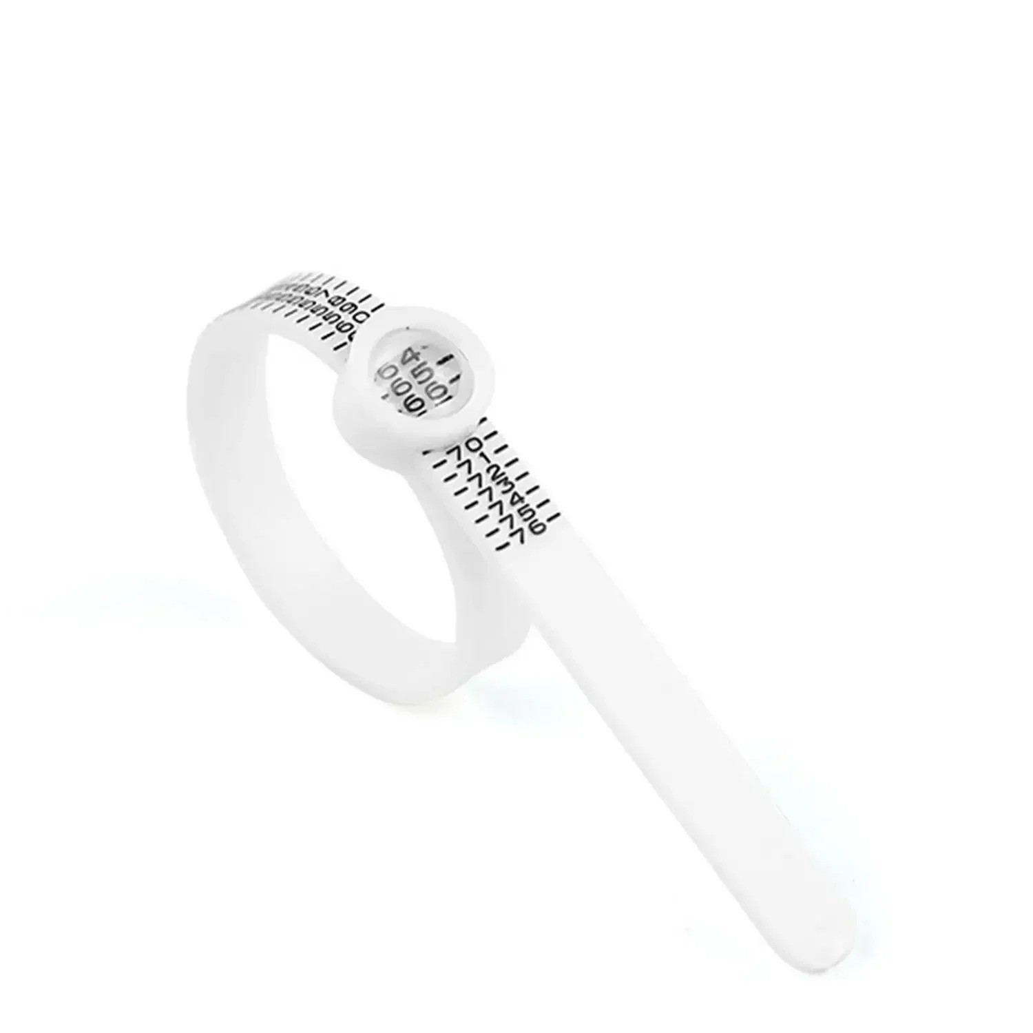 Ring Sizer with Magnifier – US/UK/EU/HK Jewelry Measuring Ruler for Finger