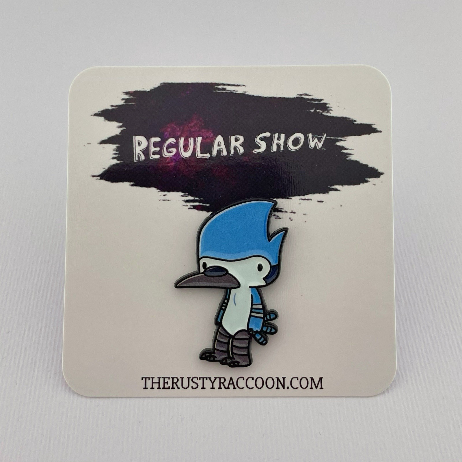 Regular Show Enamel Pin Mordecai