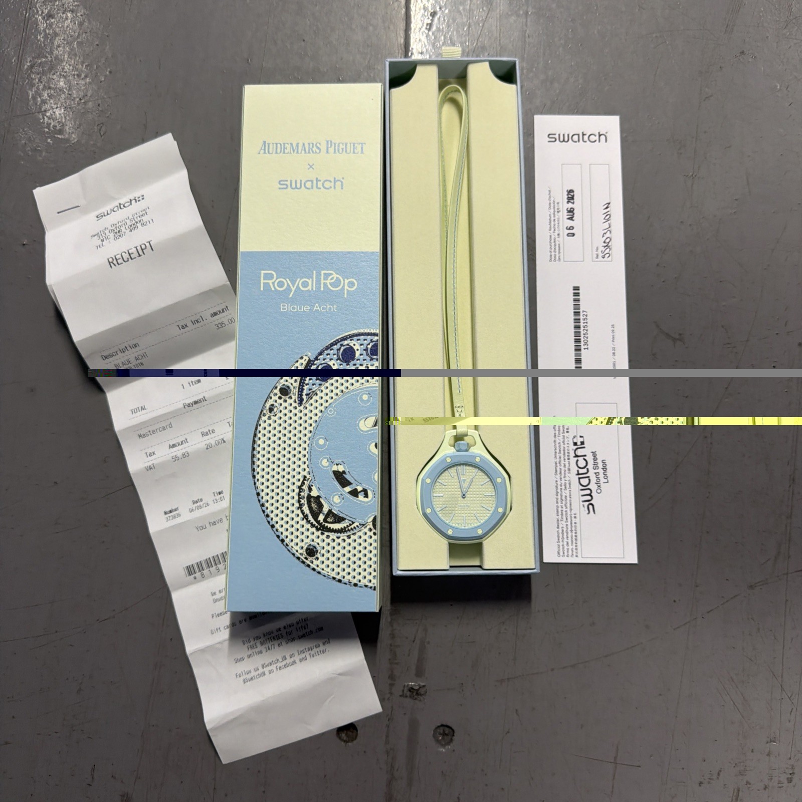 Swatch x Audemars Piguet AP Bioceramic Royal Pop Blaue Acht ✅IN HAND W/ RECEIPT✅