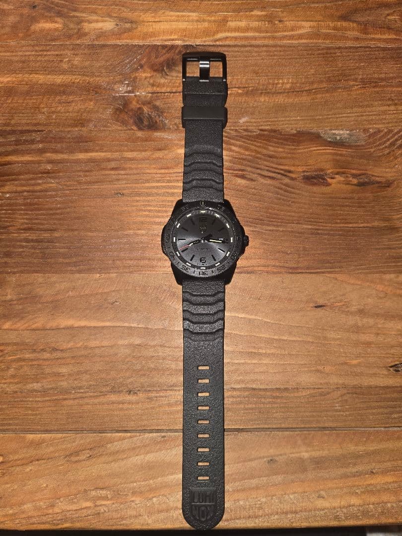 LUMINOX Ref.3121 Blackout Pacific Diver 3120 Quartz 44mm Black SS