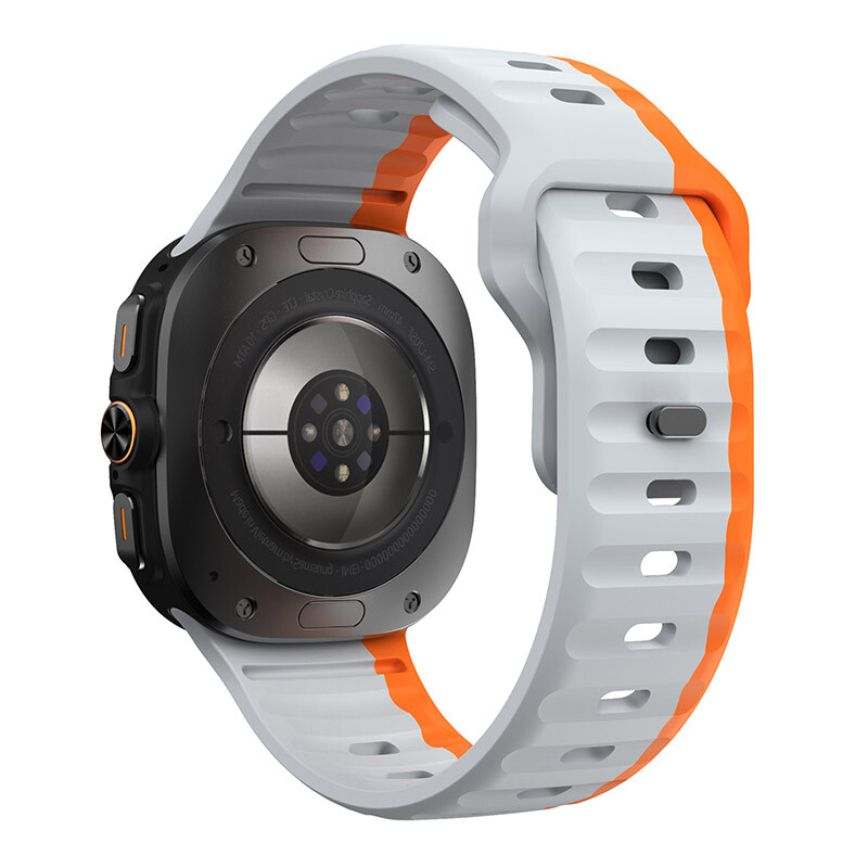 47mm Soft Silicone Loop Bracelet Sports Band For Samsung Galaxy Watch 7 Ultra