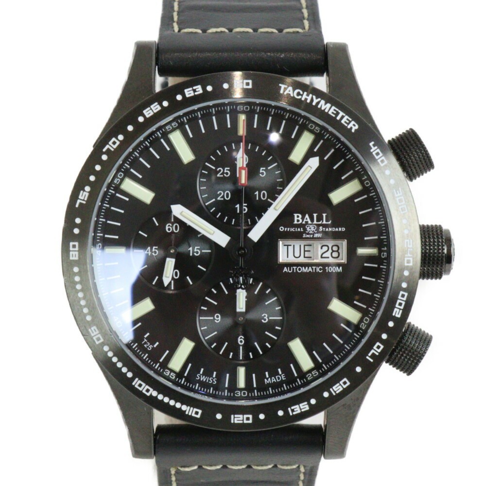 BALL WATCH Stokeman Storm Chaser DLC CM2192C-L5J-BK SS Automatic Boxed JAPAN