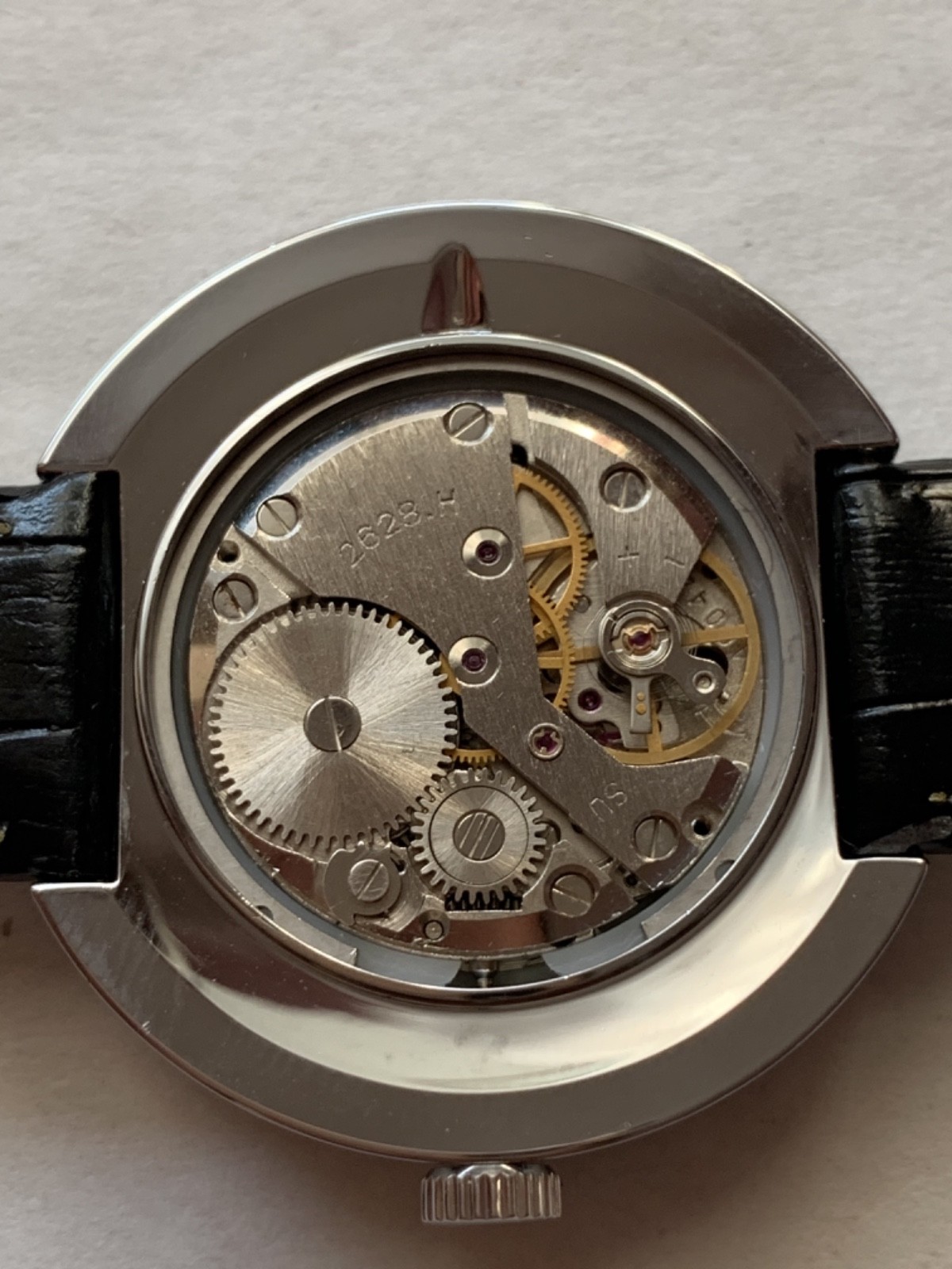 Watch Raketa World Time Goroda Cities USSR Very Rare 2628 Vintage SERVICED