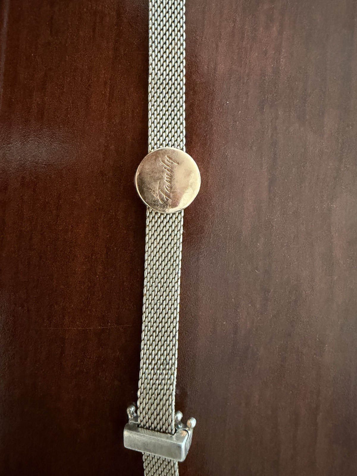 Pandora Reflexions Sterling Silver Mesh Bracelet 10.4G 6.5″