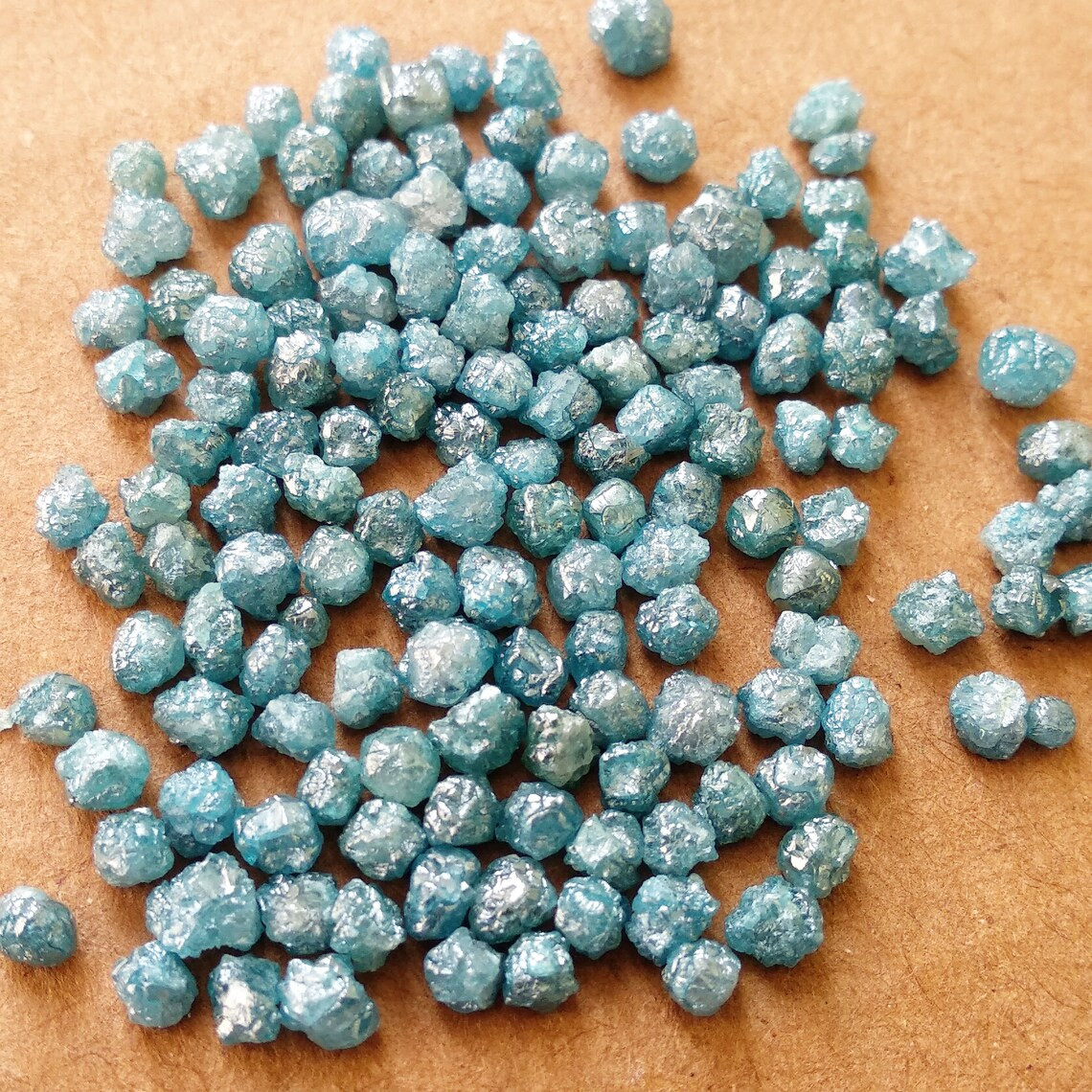 Blue Raw Diamond 1.04 Cts Natural Rough Loose Diamonds Conflict Free Uncut Stone