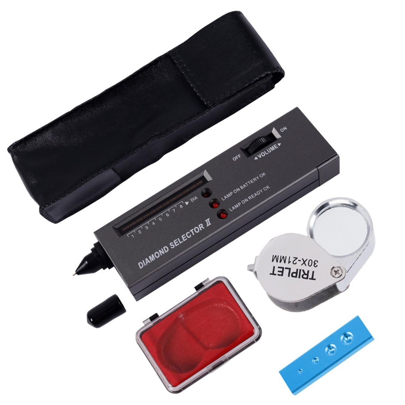 Diamond Selector II Tester & Moissanite Tester Gemstone Jewelry Tool Set