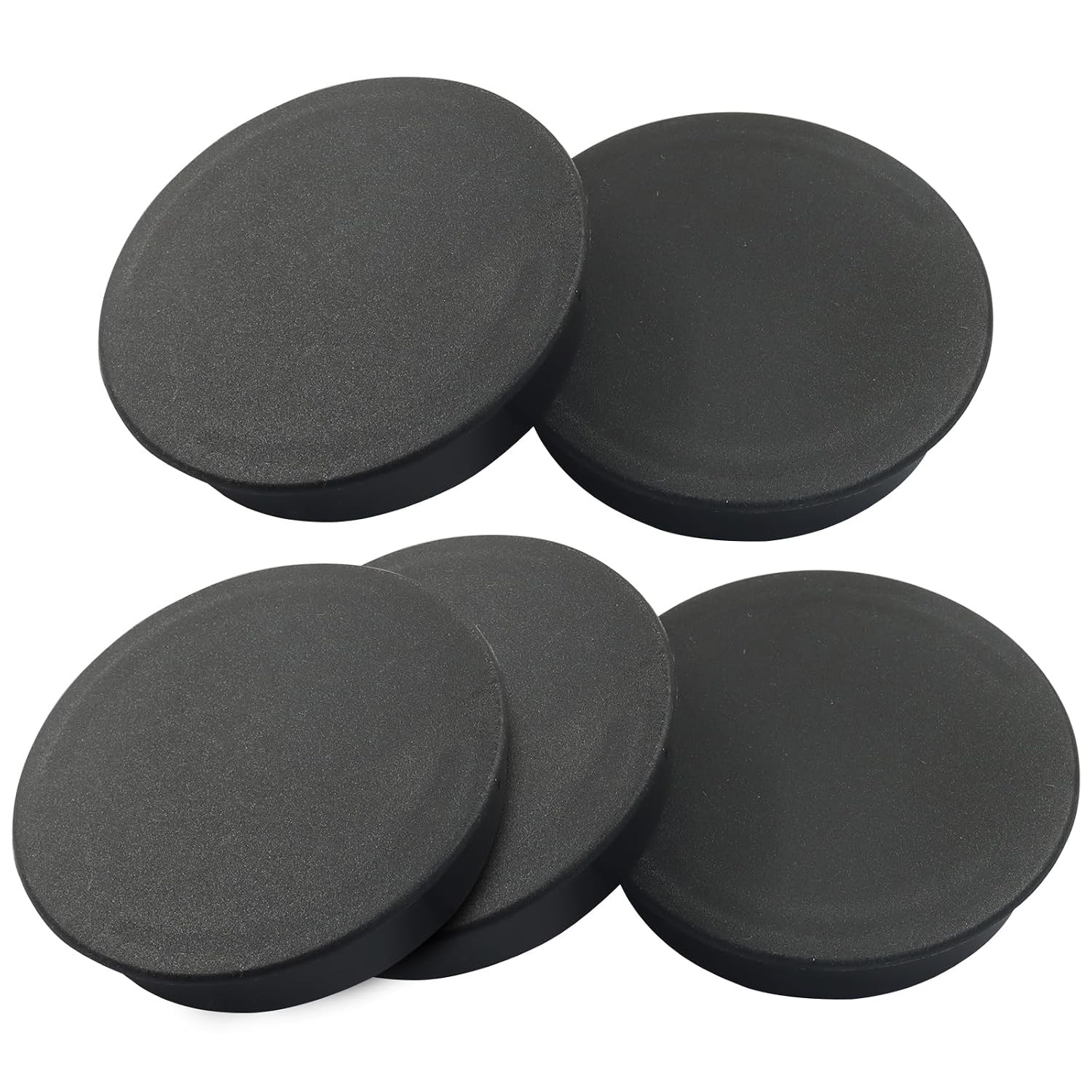 Plastic Hole Plugs, Flush Type, Panel Snap in Locking, Round Hole Cover, Cabinet