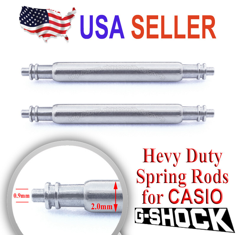 16mm Spring Rod Spring Bar for CASIO G-Shock GW-1500 GW-5600 ARW-320 G-2900