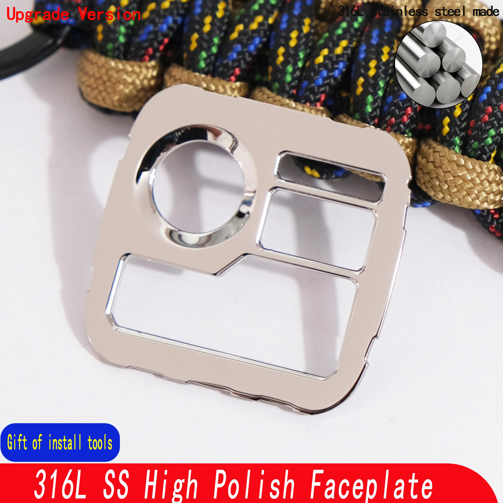 Replacement Watch Case for AE1200 AE1300 316L Steel Mod Kit Compatible with 3299
