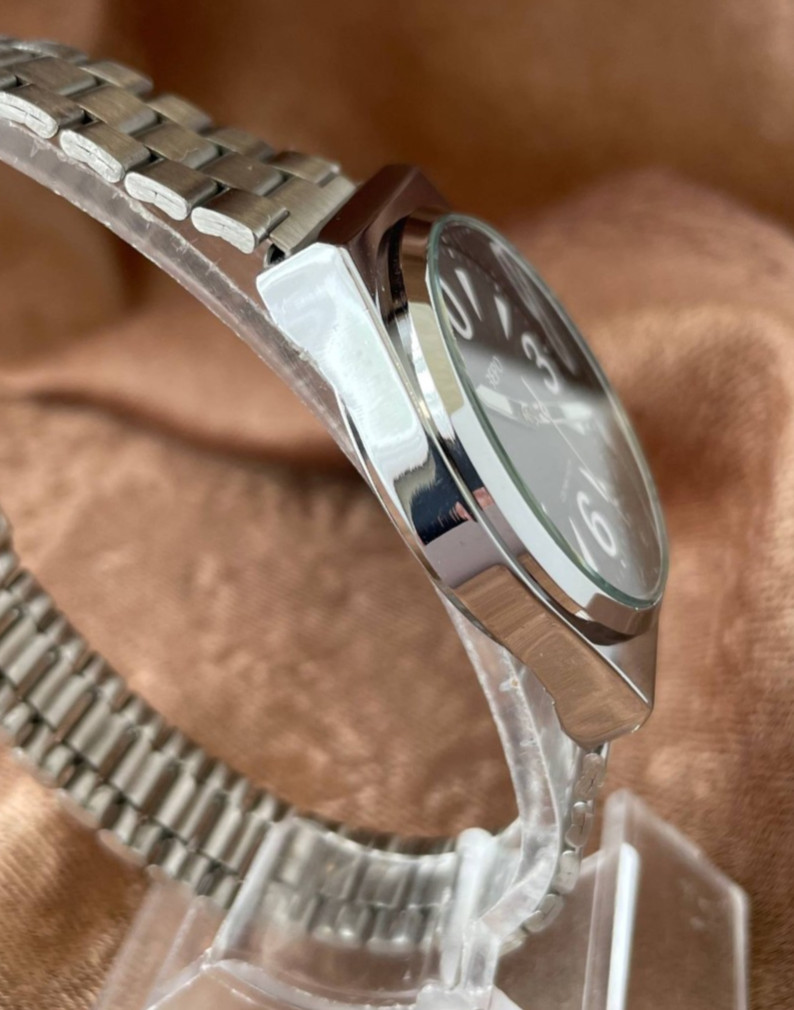 USSR-style quartz watch, big zero, Soviet military watch